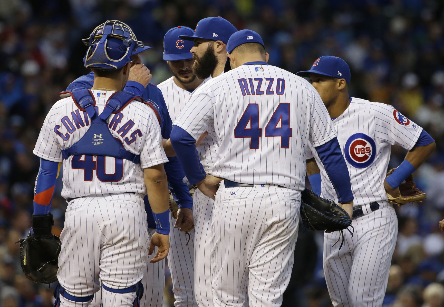 NLDS Nationals Cubs Baseball